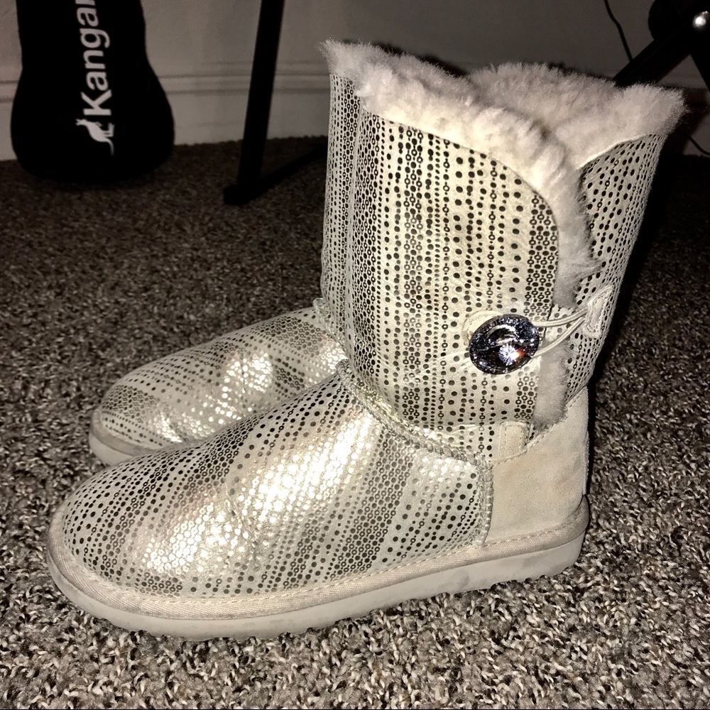 UGG Boots with Bailey Button Bling